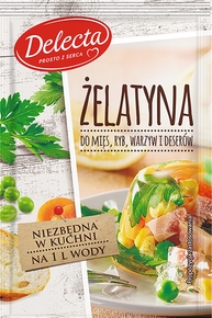 DELECTA Żelatyna 20g (pakowane 40 szt.)