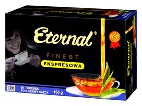 ETERNAL Herbata czarna ekspresowa 50 torebek (pakowane 4.00 szt.)