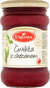 URBANEK Ćwikła z chrzanem 270g (pakowane 8 szt.)