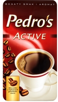 PEDROS ACTIVE Kawa mielona 250g (pakowane 12 szt.)