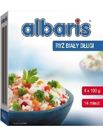 ALBARIS Ryż biały długi 4*100g (pakowane 12 szt.)