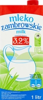 MLEKPOL Mleko zambrowskie 3,2% 1l (pakowane 12 szt.)