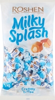 ROSHEN Milky splash Cukierki na wagę (op/1kg)  (pakowane 5 kg.)