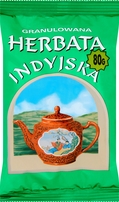 HERBATA INDYJSKA Herbata czarna granulowana 80g (pakowane 25 szt.)