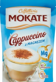 MOKATE Cappuccino z magnezem 110g (pakowane 10 szt.)