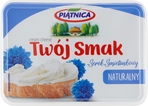 PIĄTNICA Twój Smak Serek śmietankowy naturalny 135g (pakowane 10 szt.)