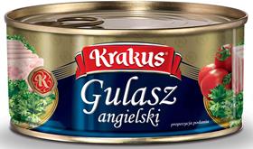 KRAKUS Gulasz angielski konserwa 300g (pakowane 6 szt.)
