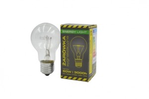 ŻARÓWKA 60W0 (pakowane 100.00 szt.)