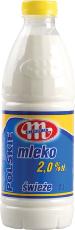 MLEKOVITA Mleko polskie świeże 2% 1l (pakowane 6 szt.)