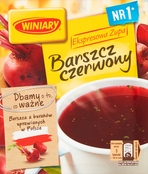 WINIARY Barszcz czerwony instant Zupa w proszku 60g (pakowane 30 szt.)