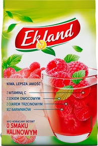 EKLAND Napój herbaciany o smaku malinowym 300g (pakowane 12 szt.)