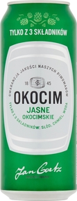 OKOCIM Jasne pełne Piwo w puszce 500ml (pakowane 24.00 szt.)