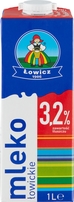 OSM ŁOWICZ Mleko łowickie uht 3,2% 1l (pakowane 12 szt.)