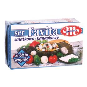 MLEKOVITA Favita Ser sałatkowo-kanapkowy 18% 270g (pakowane 24 szt.)