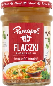 PAMAPOL Flaczki w rosole 500g (pakowane 8 szt.)