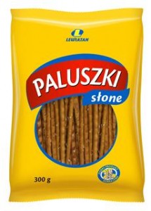 LEWIATAN Paluszki słone 300g (opakowanie zbiorcze 12 szt.)