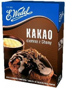 WEDEL Kakao ciemne z Ghany 80g (opakowanie zbiorcze 10 szt.)