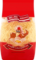 ARC-POL Czaniec Makaron czterojajeczny wstążka cienka 500g  (pakowane 10 szt.)