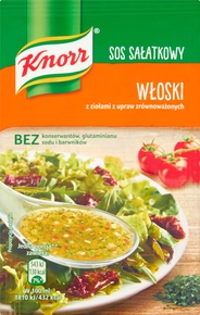 KNORR Sos sałatkowy włoski 9g (pakowane 40 szt.)