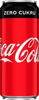COCA-COLA Zero Napój gazowany puszka 330ml (pakowane 24 szt.)
