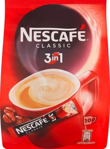 NESCAFE 3w1 Napój kawowy w proszku 10x18g 