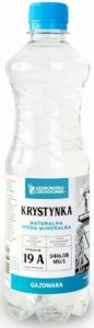KRYSTYNKA Woda gazowana 500ml (pakowane 12.00 szt.)