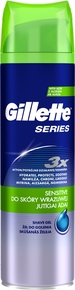 GILLETTE Series Żel do golenia do skóry wrażliwej 200ml (pakowane 6 szt.)