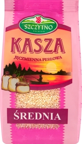 SZCZYTNO Kasza jęczmienna perłowa średnia 400g (pakowane 12 szt.)