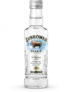 ŻUBRÓWKA Biała Wódka 200ml (pakowane 24 szt.)