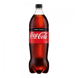 COCA-COLA Zero Napój gazowany 1,5l (pakowane 9.00 szt.)