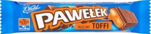 PAWEŁEK Baton mleczny toffi 45g (pakowane 24 szt.)