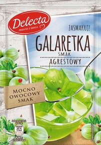 DELECTA Galaretka smak agrestowy 75g (pakowane 20.00 szt.)
