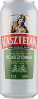 KASZTELAN Niepasteryzowane Piwo w puszce 500ml (pakowane 24.00 szt.)