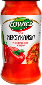 ŁOWICZ Sos meksykański 500g (pakowane 6 szt.)