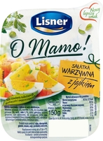 LISNER Sałatka warzywna z jajkiem 150g (pakowane 6.00 szt.)