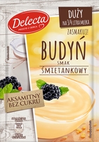 DELECTA Duży budyń smak śmietankowy 64g (pakowane 20 szt.)