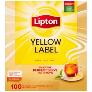 LIPTON Herbata czarna ekspresowa 100 torebek (pakowane 4.00 szt.)