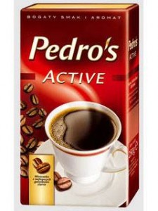 PEDROS ACTIVE Kawa mielona 250g (pakowane 12 szt.)