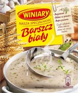 WINIARY Barszcz biały Zupa w proszku 66g  (pakowane 30 szt.)