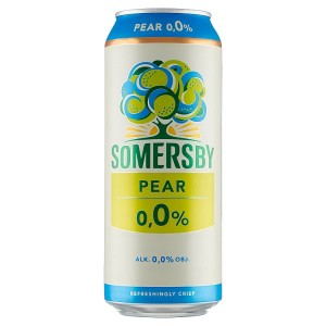SOMERSBY Napój piwny Pear 0,0% puszka 500ml (opakowanie zbiorcze 24.00 szt.)