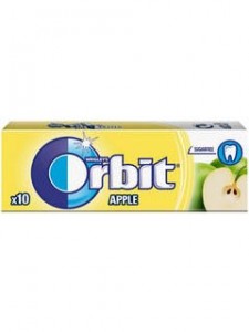 ORBIT Apple Guma do żucia (10 drażetek) (pakowane 30 szt.)