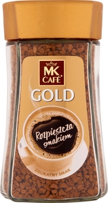 MK CAFE Gold Kawa rozpuszczalna 75g (pakowane 6 szt.)