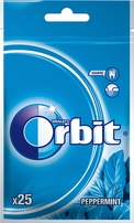 ORBIT Peppermint Guma do żucia torebka (25 drażetek) (pakowane 22 szt.)