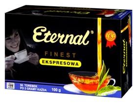 ETERNAL Herbata czarna ekspresowa 50 torebek (pakowane 4.00 szt.)