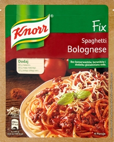 KNORR Fix Spaghetti bolognese 44g (pakowane 22.00 szt.)