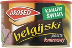 DROSED Pasztet belgijski 160g (pakowane 12 szt.)