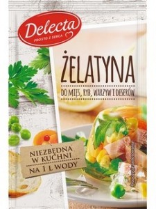 DELECTA Żelatyna 20g (pakowane 40 szt.)