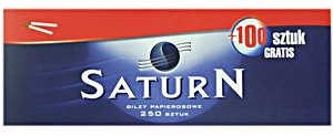 SATURN Gilzy papierosowe 250 sztuk + 100 sztuk gratis (opakowanie zbiorcze 3.00 szt.)