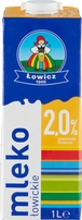 OSM ŁOWICZ Mleko łowickie uht 2% 1l (pakowane 12 szt.)