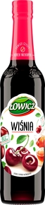 ŁOWICZ Syrop wiśnia 440ml (op.zb. 9 szt.)